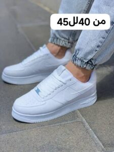 حذاء رياضي بوجه أجنبي بالكامل نعل طبي دبل