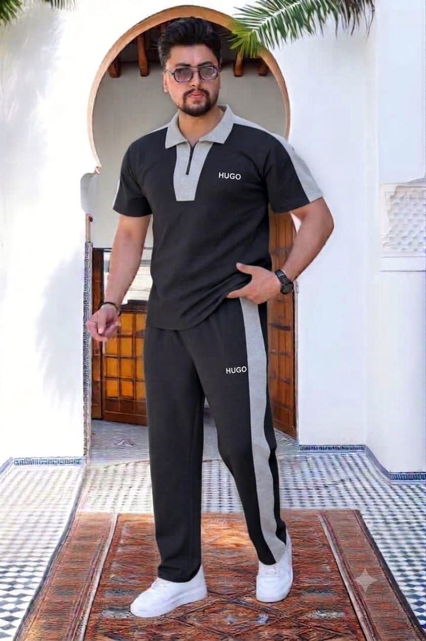 بيجامة رجالي قماش قطن أوشو ليكرا مستورد تركي - الصورة 2