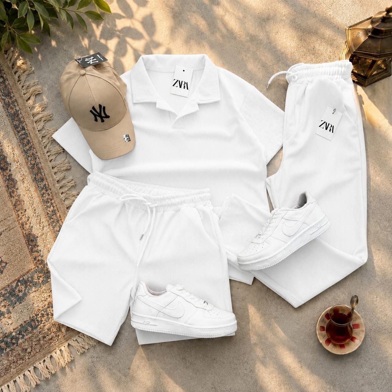 بيجامة ZARA سكوبا 3 قطع - الصورة 3