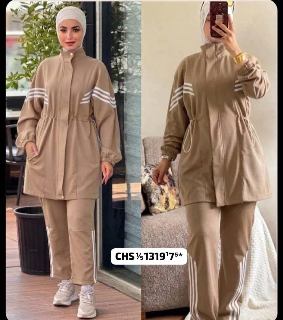 بيجامة رياضية سوبر باربي محتشمة بتصميم عصري وراحة مثالية لكل يوم - الصورة 4